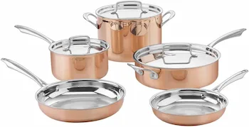 Cuisinart Copper Cookware Set