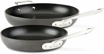 All-Clad HA1 Hard Anodized Nonstick 2 Piece Fry Pan Set